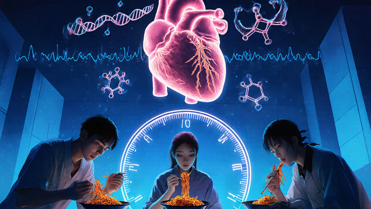 個人の辛さ耐性を段階的にテストする臨床試験の様子。