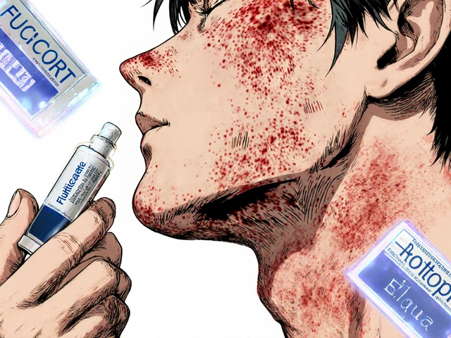 フラチカゾンクリーム（フラティベート）と他の治療薬の比較