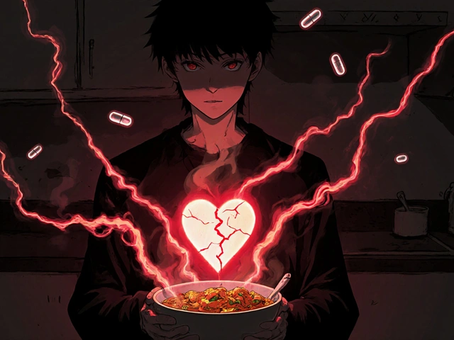 辛い食べ物と胃を刺激する薬：心臓灼けのリスクを減らす方法