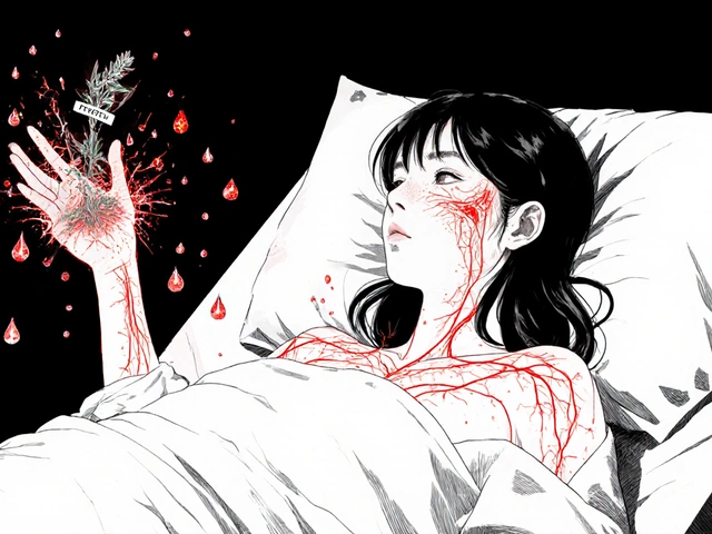 フェバーフューと抗凝固薬：出血リスクの評価