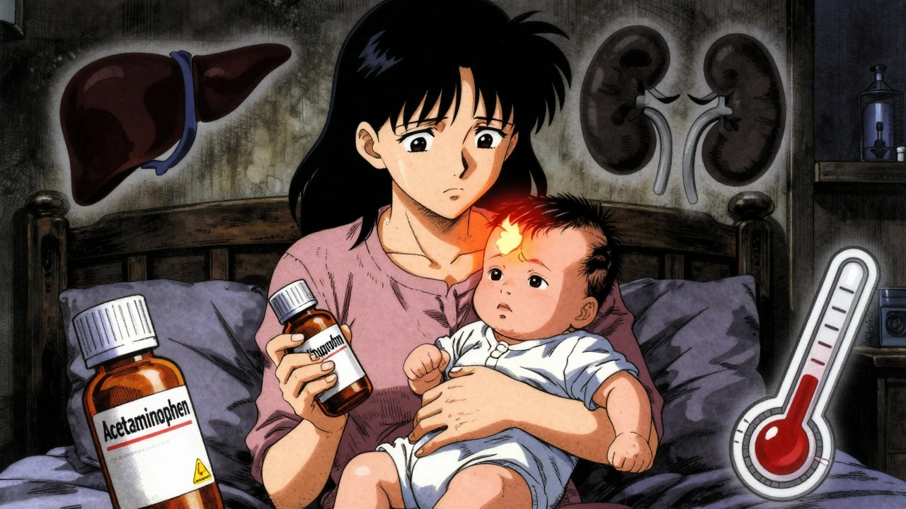 乳幼児の熱さまし薬：アセトアミノフェンとイブプロフェンの安全性比較