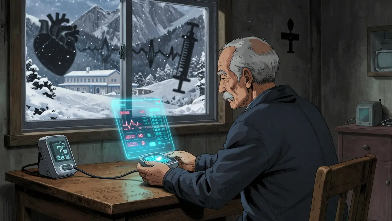 地方・遠隔地の患者向け：テレヘルスによる副作用モニタリング戦略