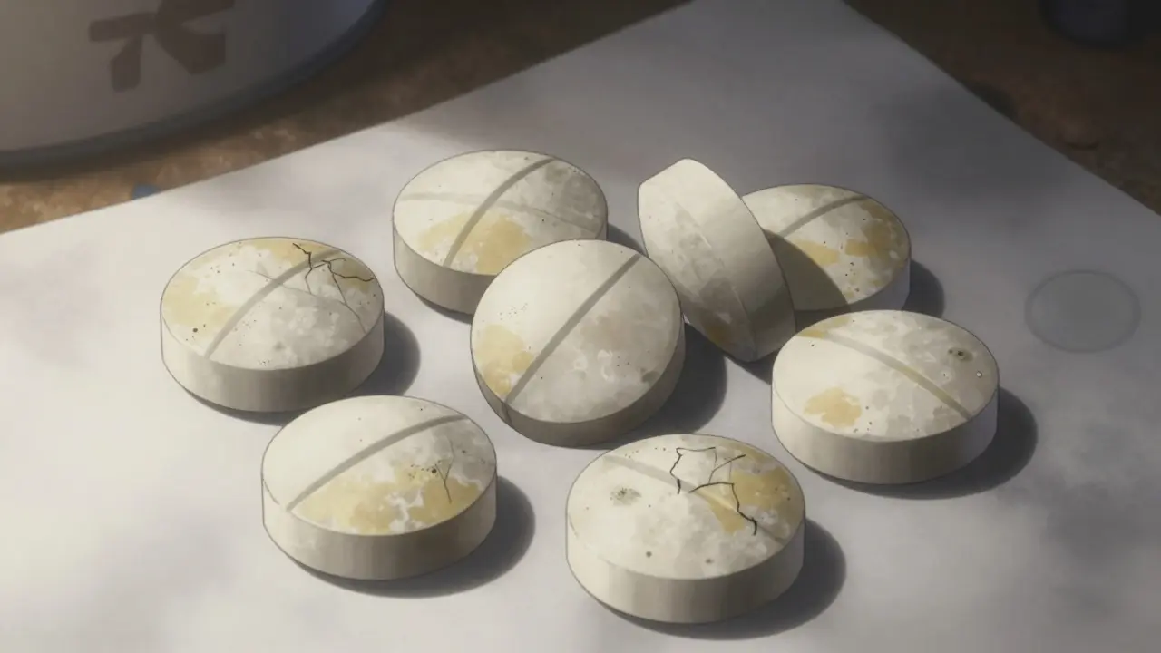 満期薬の色・臭い・質感の変化を見分ける方法