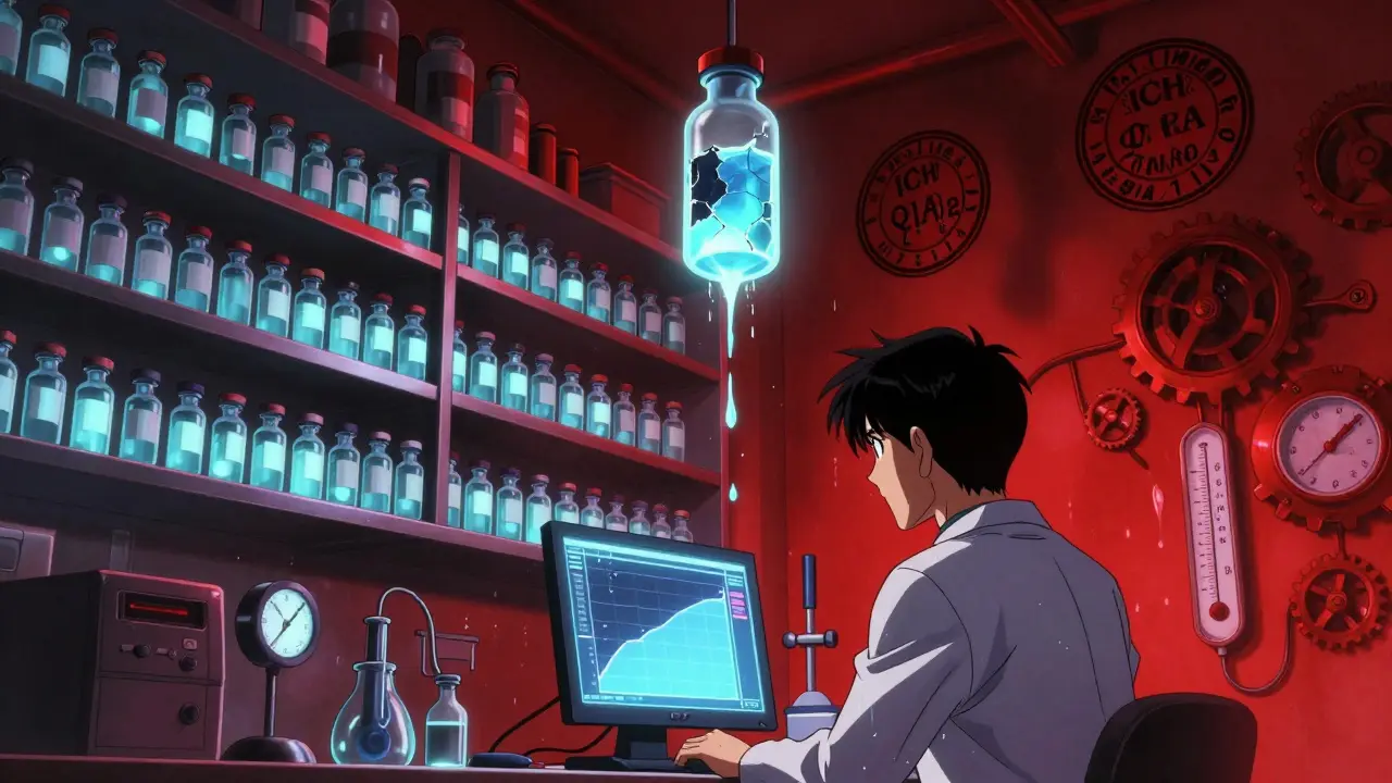 安定性試験の要件：温度と時間条件