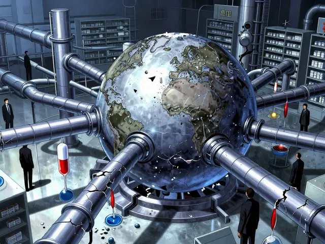 国際サプライチェーン：外国製造への依存と薬品不足の実態